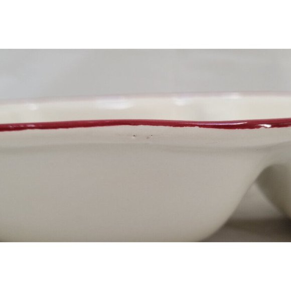 Better Homes and Gardens Heritage Winter Forest Ceramic 3 Section Serving Dish - Picture 8 of 11